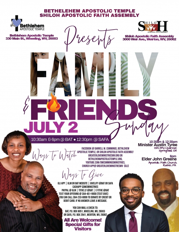 Photo for Family & Friends Day (Shiloh Apostolic Faith Assembly)