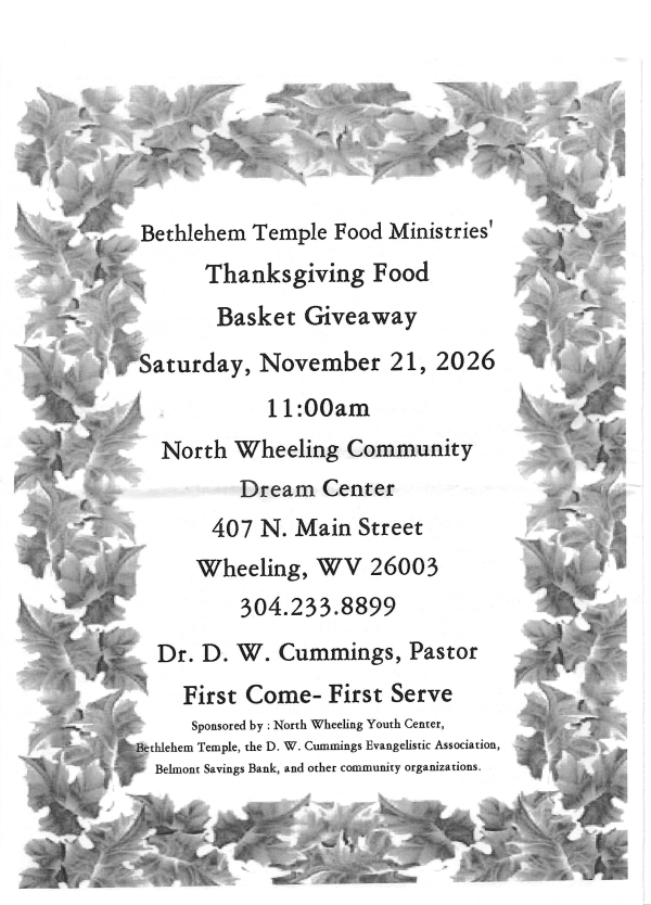 Thanksgiving Food Basket Giveaway