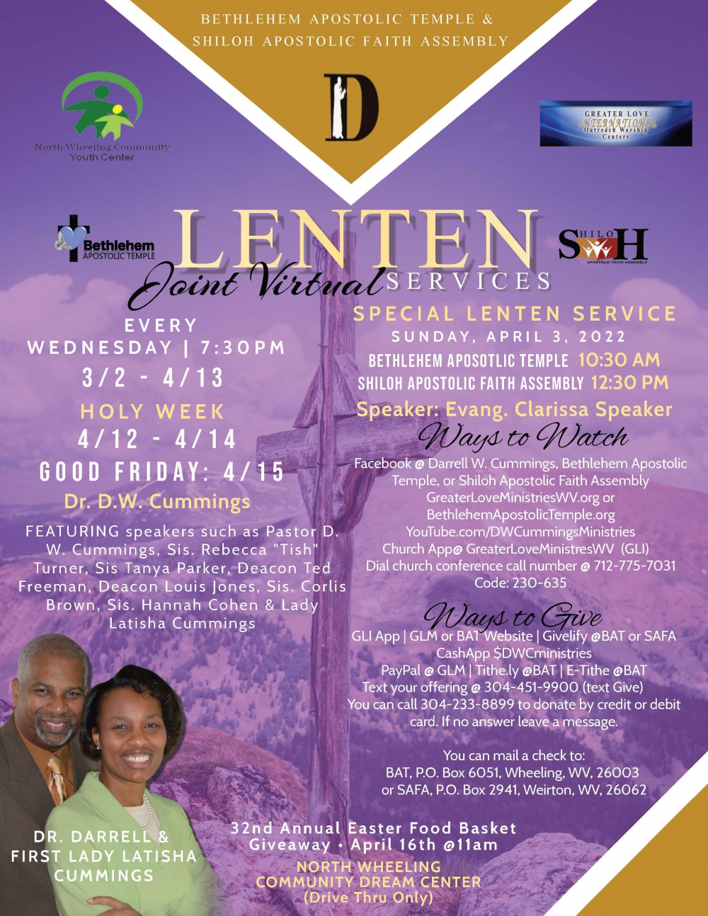 Photo for Joint Lenten Services (BATC - SAFA)