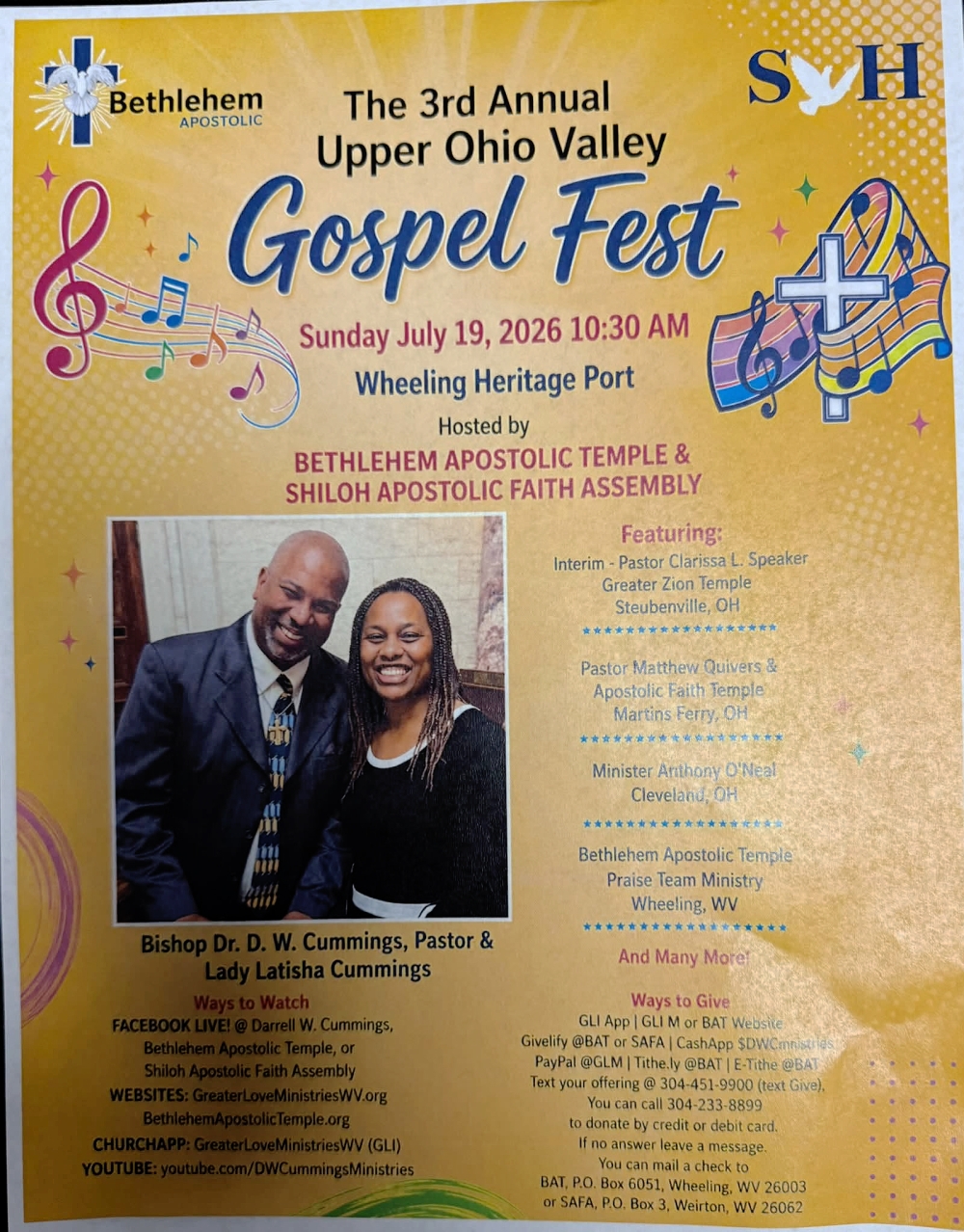 Gospel Fest Flyer